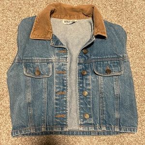 Vintage Jean Vest